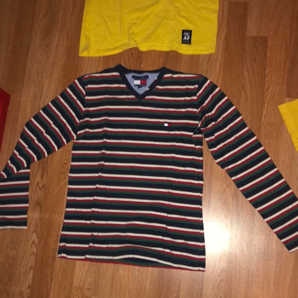 Shirt bundle tommy, ripndip,huf, forever 21